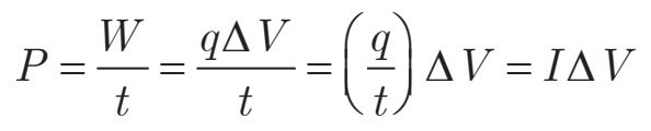 فرمول محاسبه توان در مدار الکتریکی