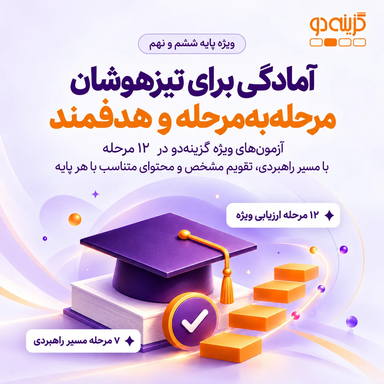 مسیر آزمون، روشن و قابل پیگیری